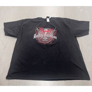 Harley Davidson Masters of Metal Clare's Niagara Men's 4XL Graphic Black T-Shirt